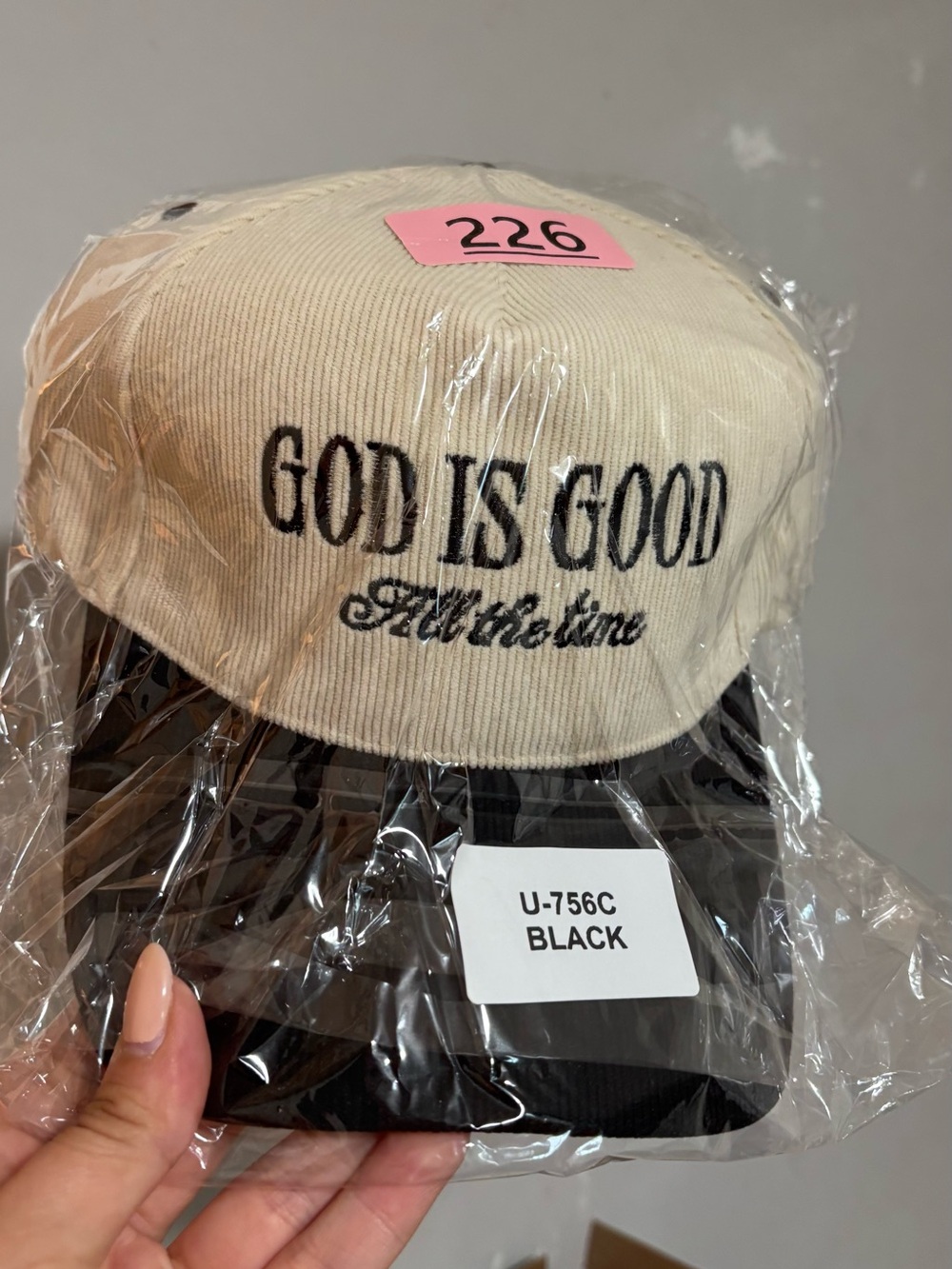 Zenana Boutique Trucker Hat “God is Good All the Time”